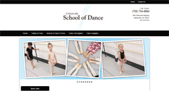 Desktop Screenshot of clarkesvilleschoolofdance.com